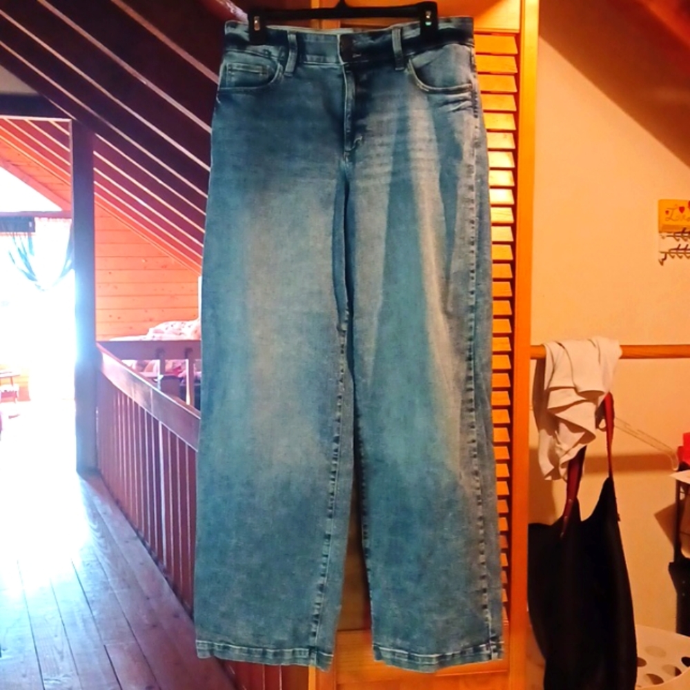 St John's bay wide leg Jean trousers